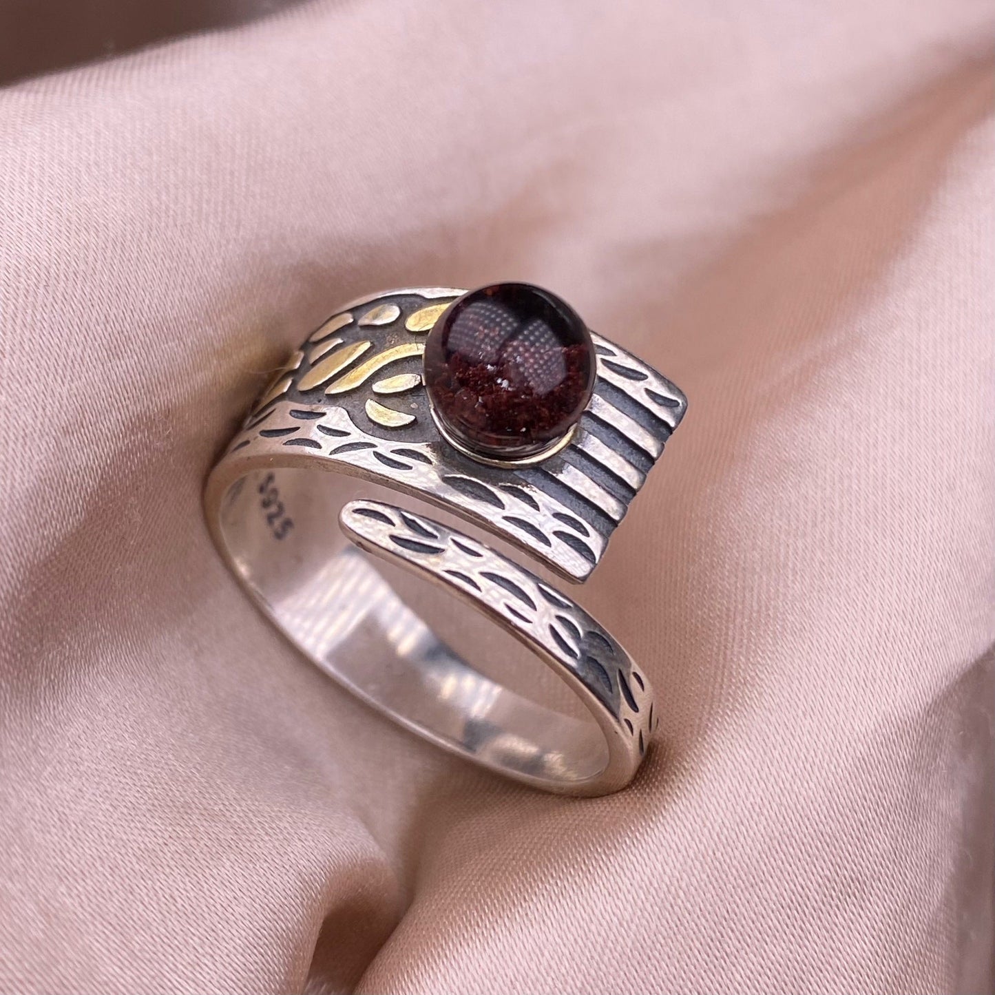 Vintage Garnet Ring