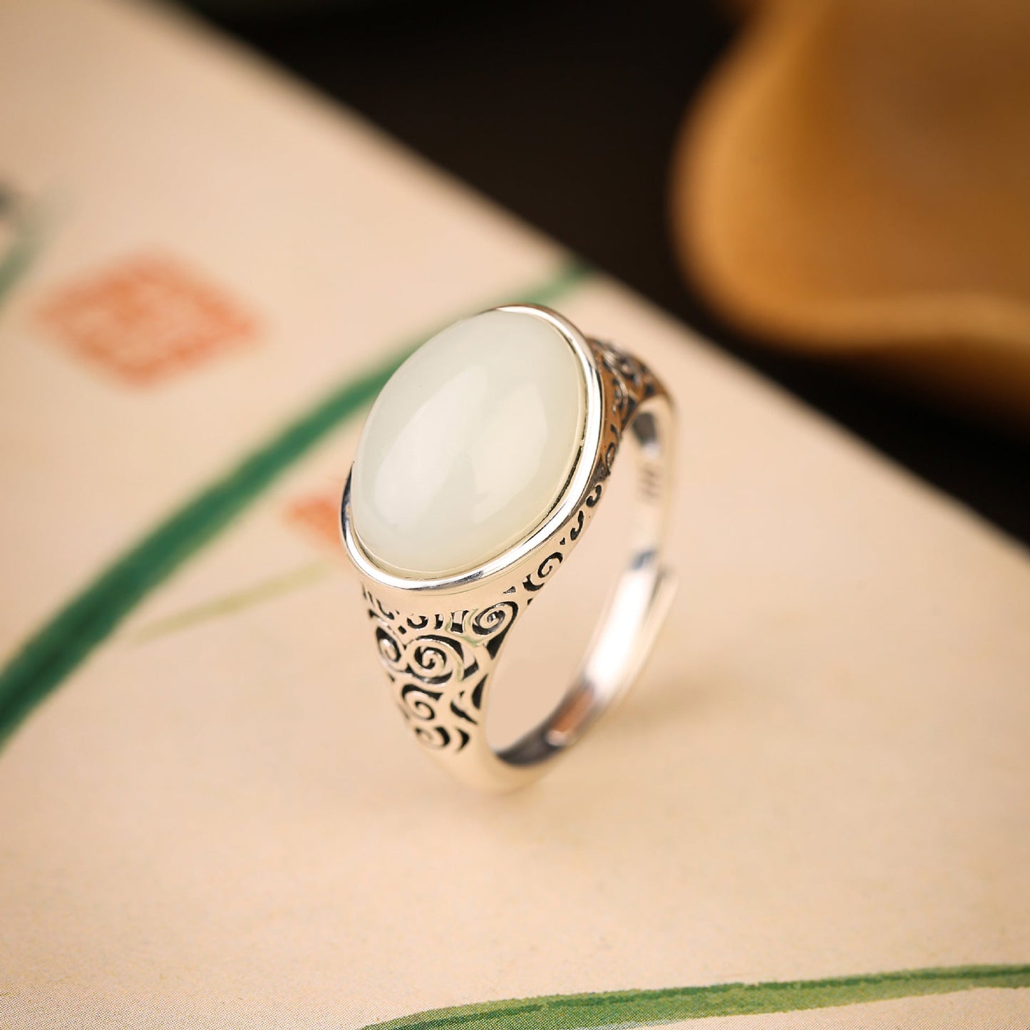 Vintage Jade Ring
