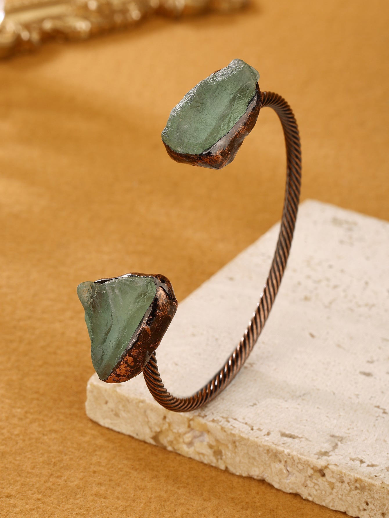 Vintage Jade Stone Bracelet
