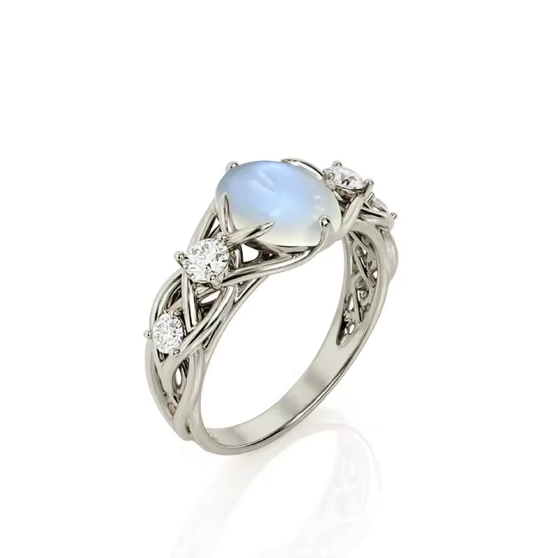 Vintage Moonstone Ring