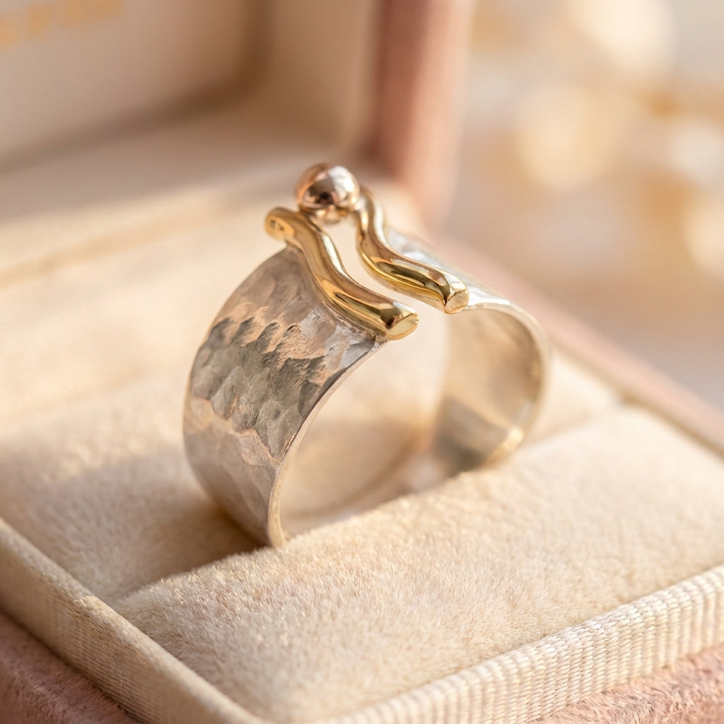 Vintage Statement Silver Ring