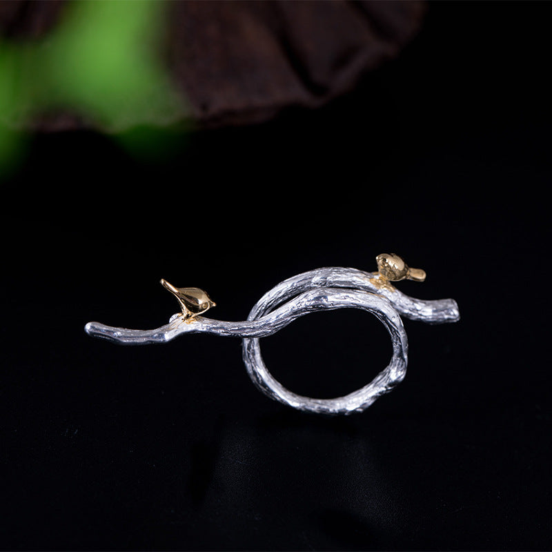 Whimsical Bird Ring