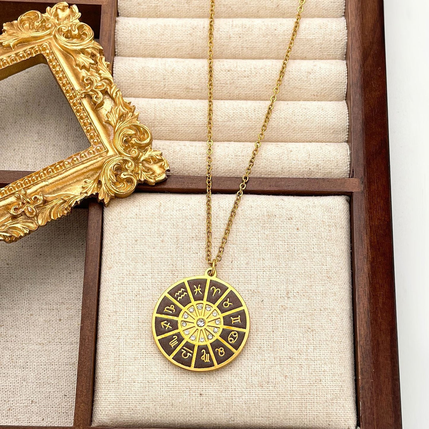 Zodiac Gold Necklace