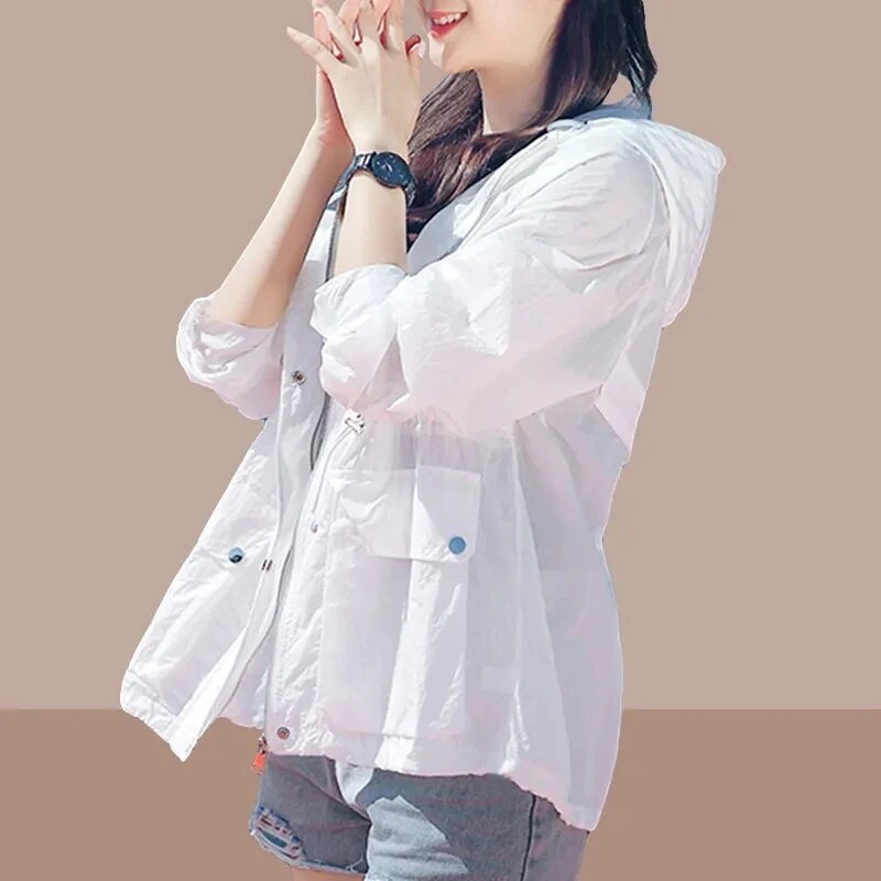 LD | dames zomerjas met UV-bescherming - Lichte bescherming tegen de zon