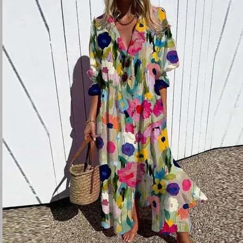 LD | Klassieke boho maxi jurk