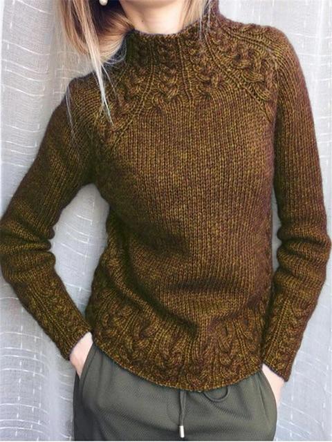 Vintage Inspired Sweater with a Contemporary Edge