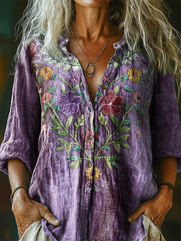 Classic Vintage Shirt with a Flattering Fit