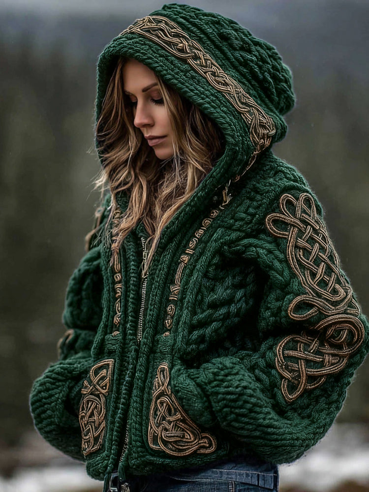 Vintage Inspired Sweater with a Contemporary Edge