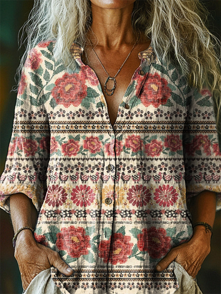 Classic Vintage Shirt with a Flattering Fit