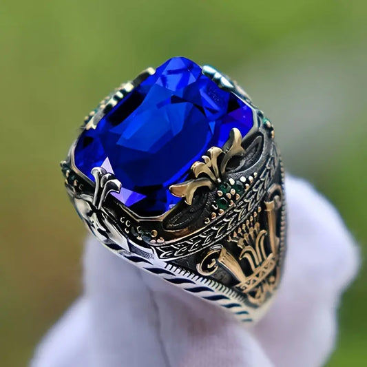 Klara Saphira Elegant Mixed Gold Ring