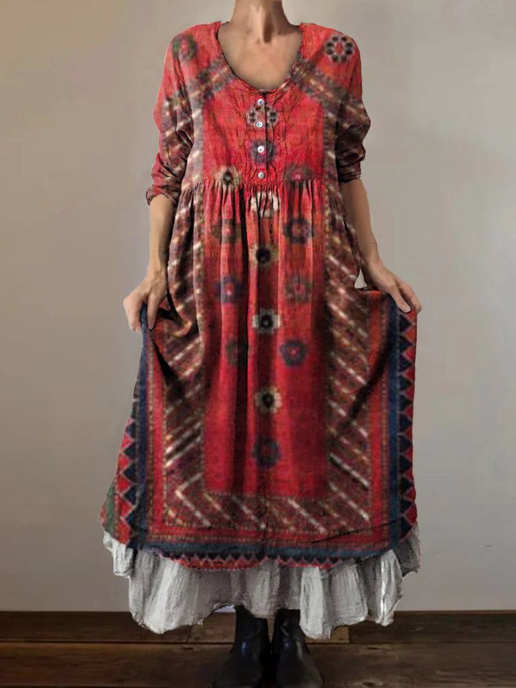 A Vintage Style Dress with Delicate Timeless Details
