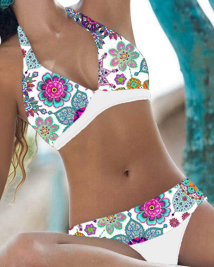 LD | Bikiniset met bloemenpatroon