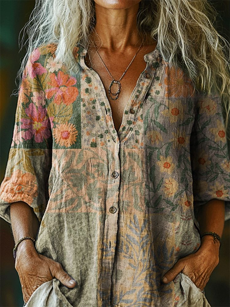 Vintage Inspired Shirt with a Contemporary Edge