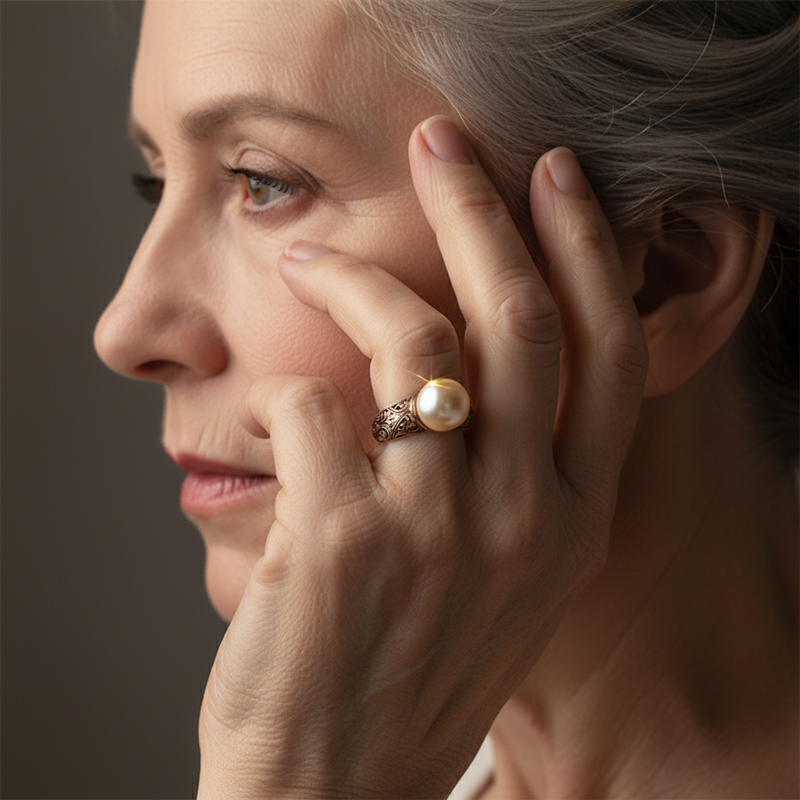 Delicaat ambachtelijke Gouden Ring