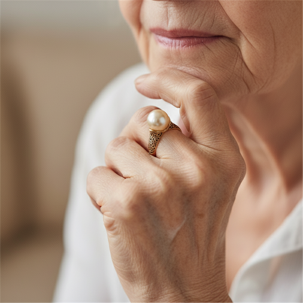 Delicaat ambachtelijke Gouden Ring