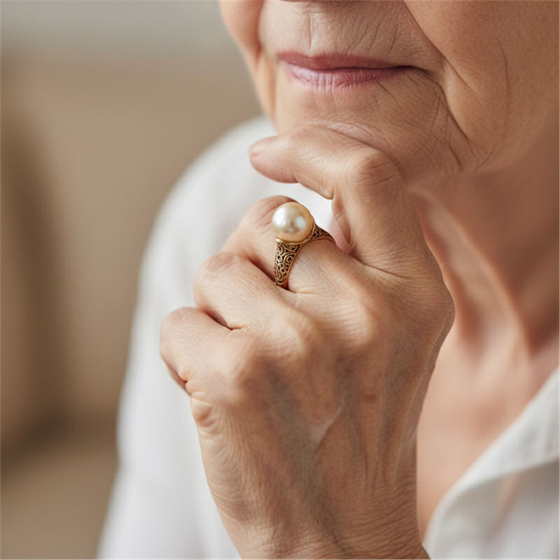 Delicaat ambachtelijke Gouden Ring