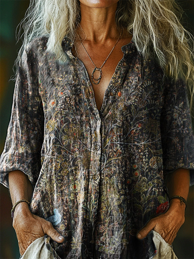 Vintage Inspired Shirt with a Contemporary Edge