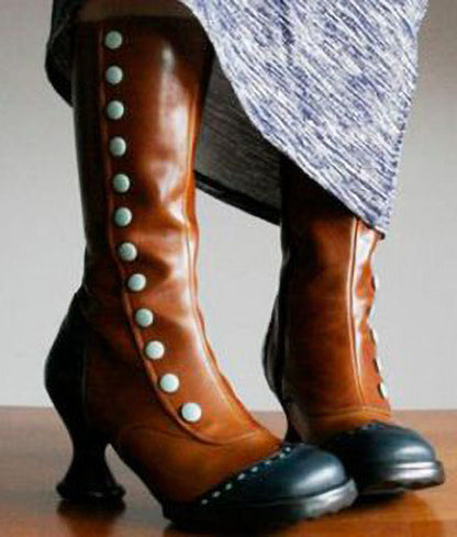 Classic Orthopedic Boots with Timeless Style