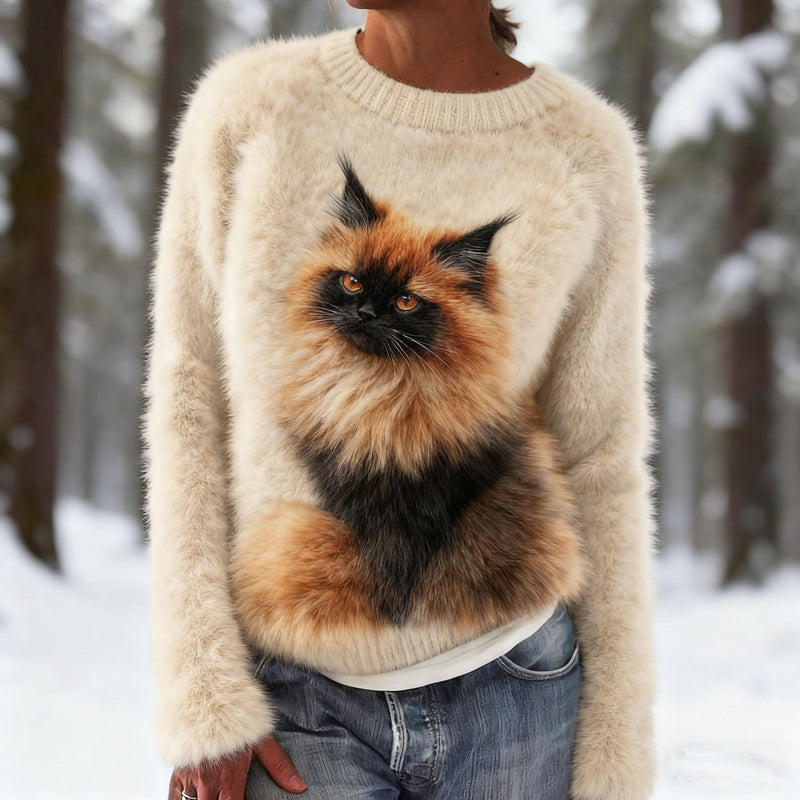 Vintage Inspired Sweater with a Contemporary Edge