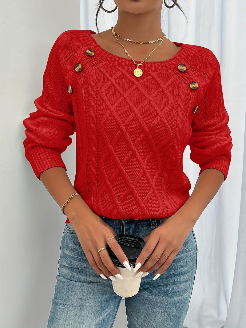 Vintage Inspired Sweater with a Contemporary Edge
