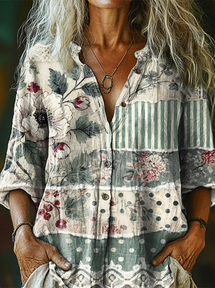 Well Tailored Shirt with a Graceful Silhouette
