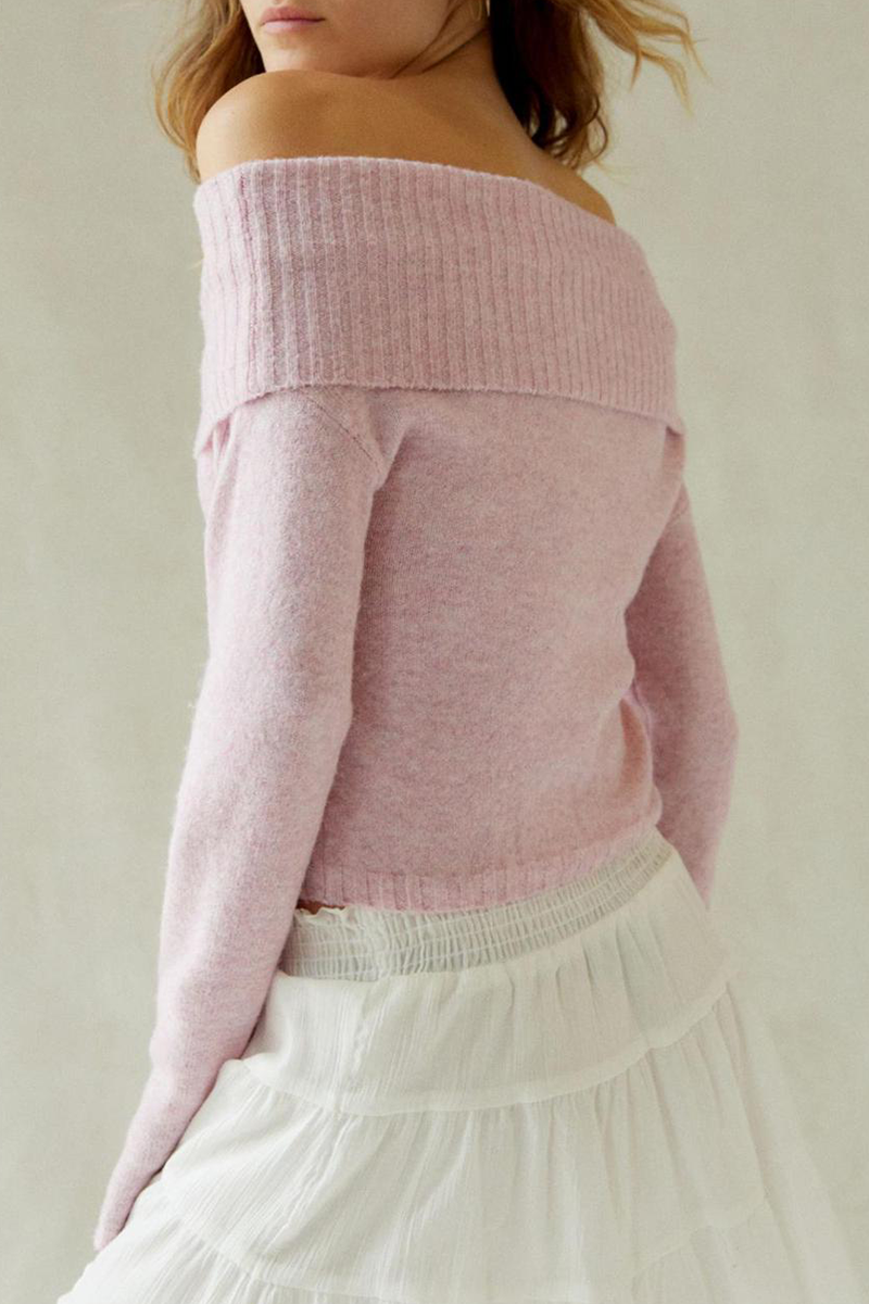 Vintage Inspired Sweater with a Contemporary Edge