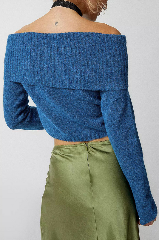 Vintage Inspired Sweater with a Contemporary Edge