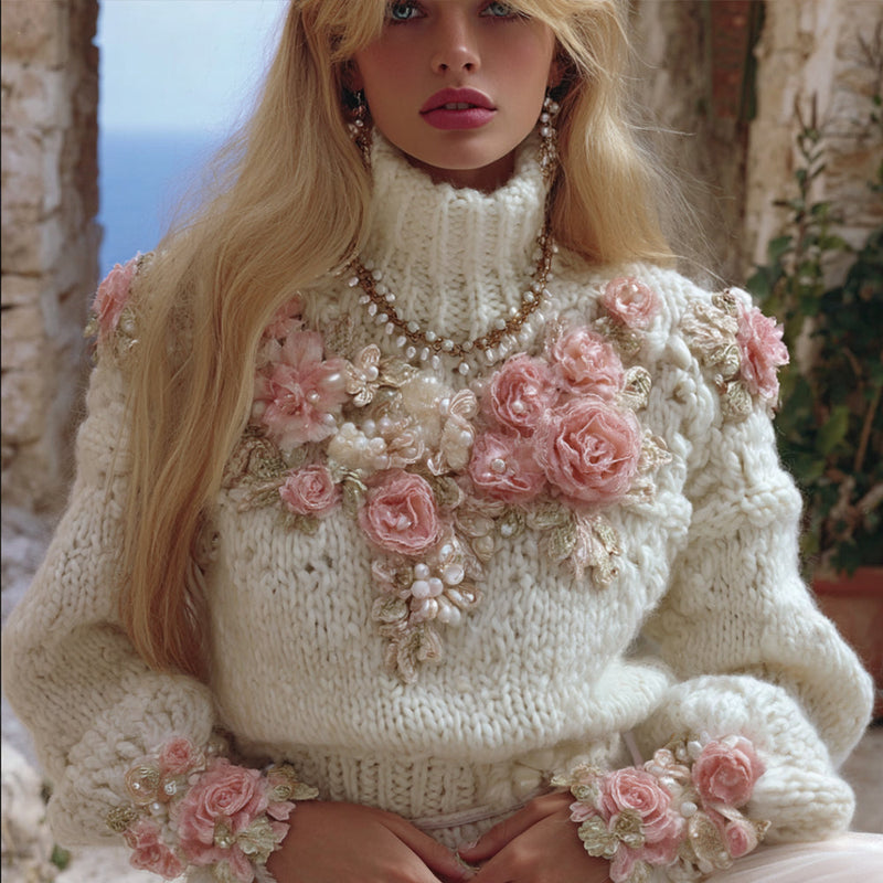 Beautifully Finished Sweater in a Timeless Design