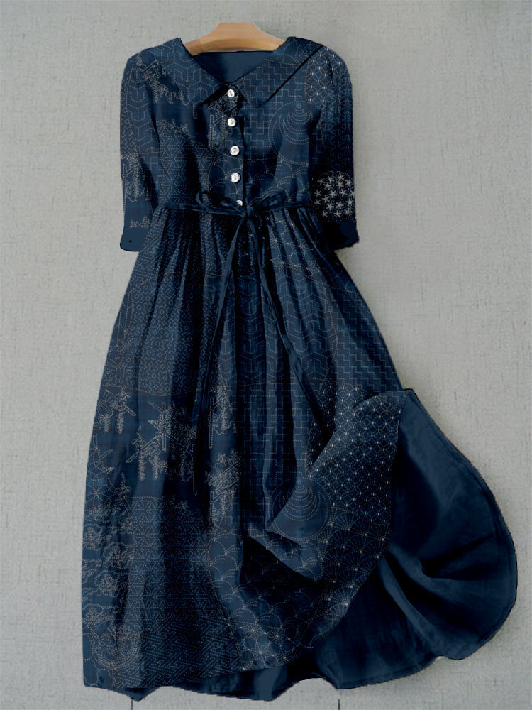 Classic Vintage Dress with a Flattering Fit