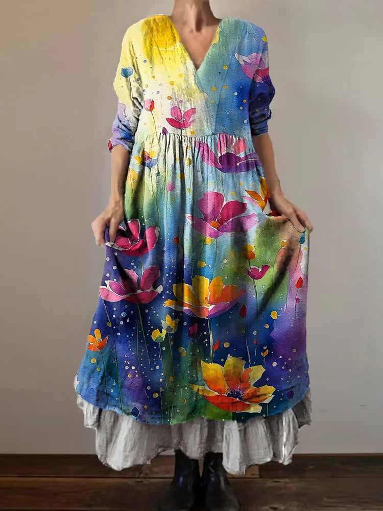 Classic Vintage Dress with a Flattering Fit