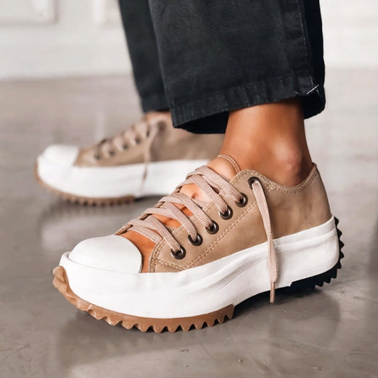 LD | Trendy, grove platform sneakers