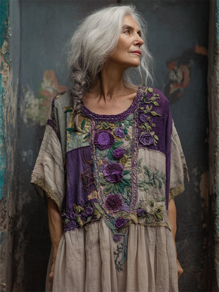 A Vintage Style Dress with Delicate Timeless Details