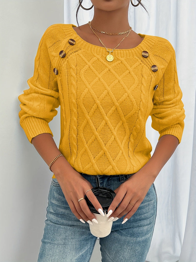 Vintage Inspired Sweater with a Contemporary Edge
