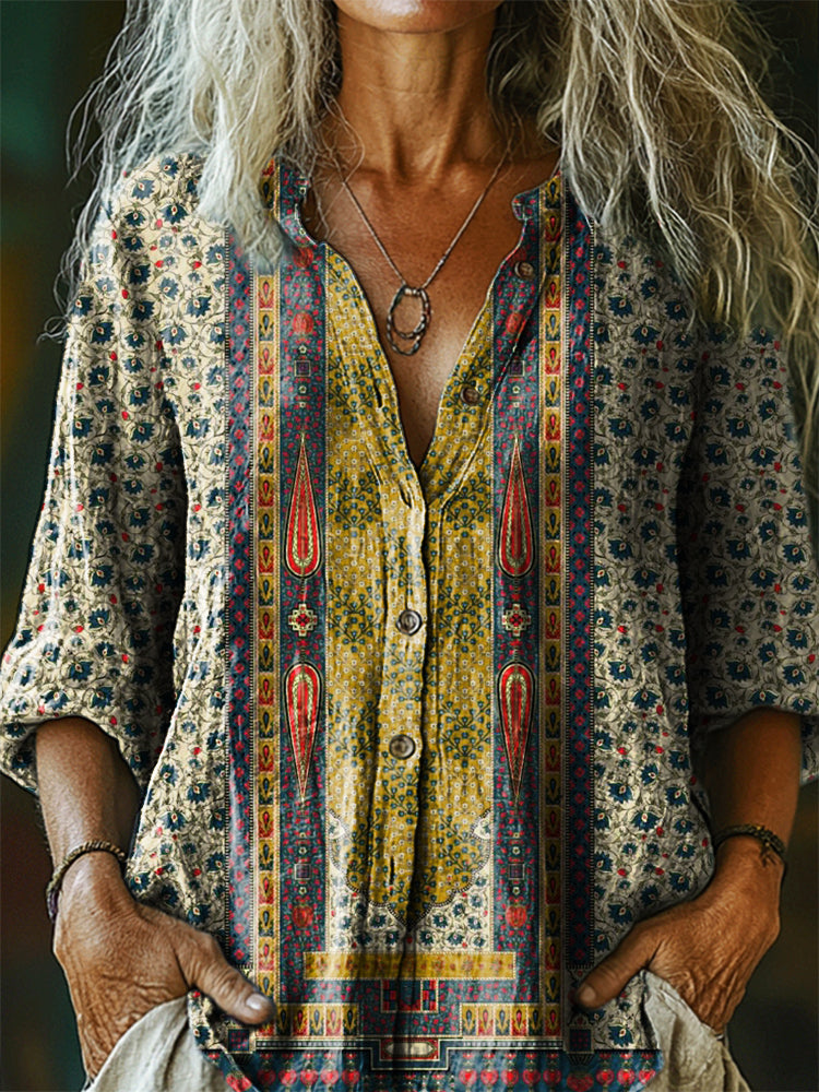 Vintage Inspired Shirt with a Contemporary Edge