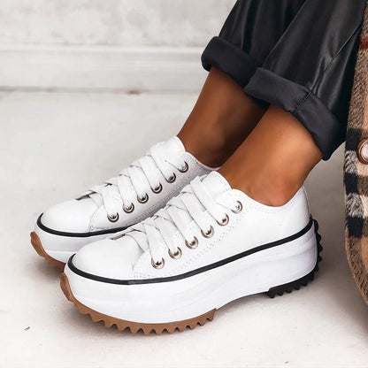 LD | Trendy, grove platform sneakers