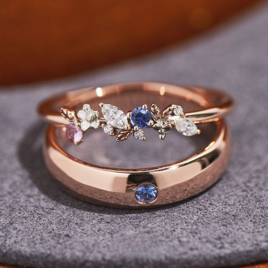 Garden Gem Band Ring