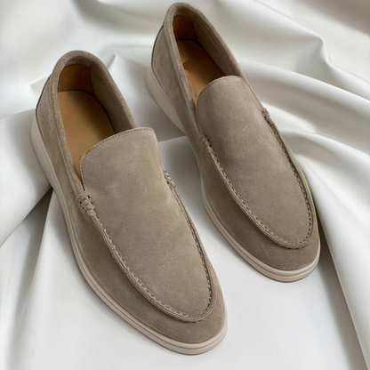 LD Heren Casual Schoenen Suede Loafer Slip On