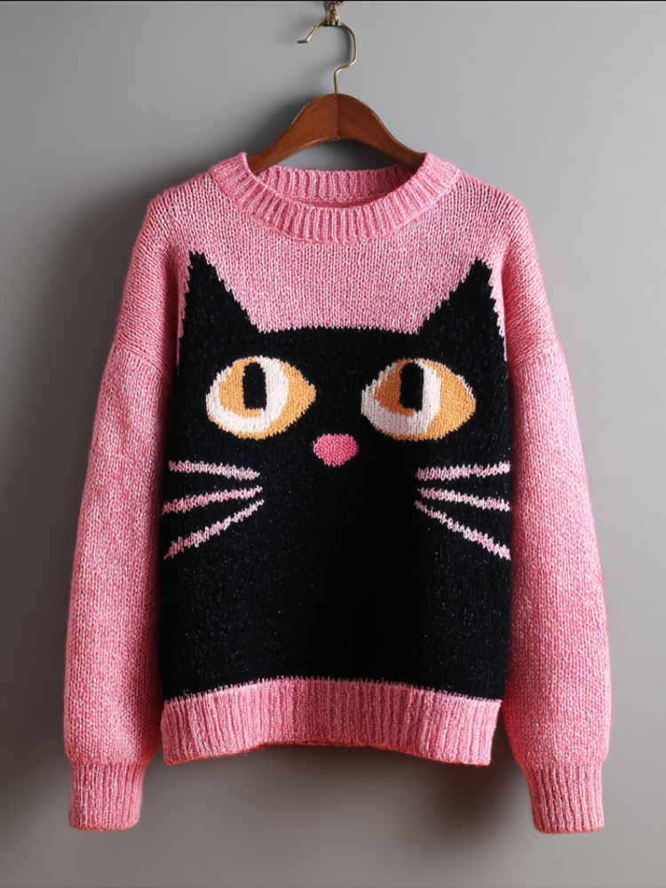 A Vintage Style Sweater with Delicate Timeless Details