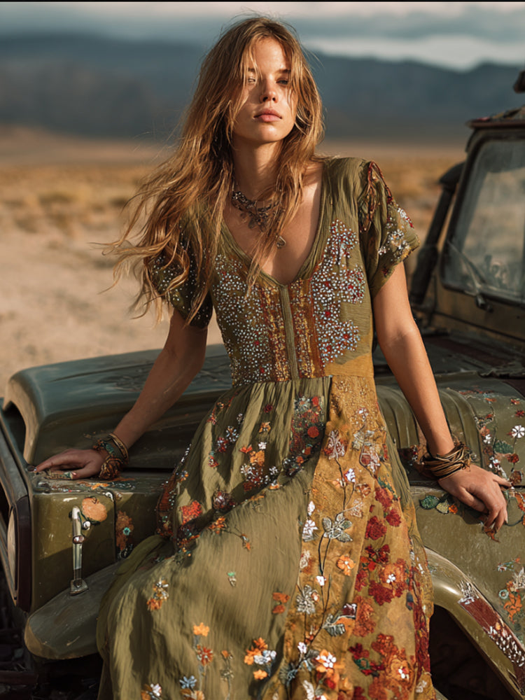 Casually Elegant Dress with a Refined Edge