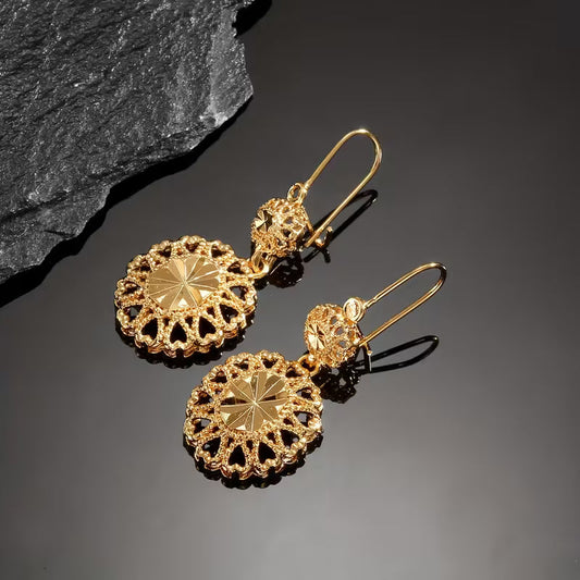 Golden Elegance Earrings