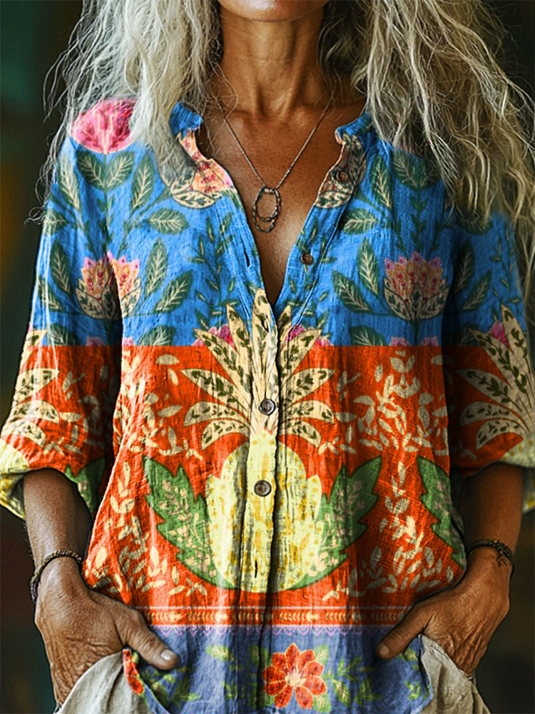 Vintage Inspired Shirt with a Contemporary Edge