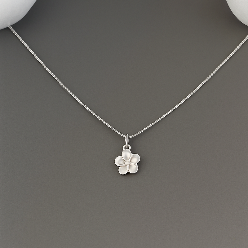 Blossom Silver Necklace