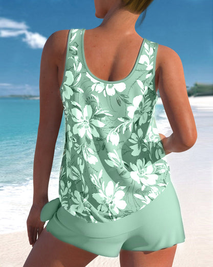 LD | Tankini met bloemenprint
