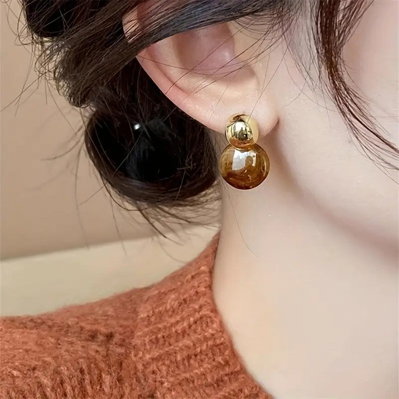 Aur��lie Amber Drop Earrings