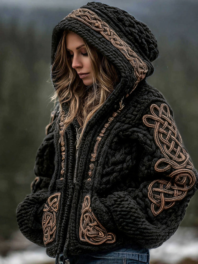 Vintage Inspired Sweater with a Contemporary Edge