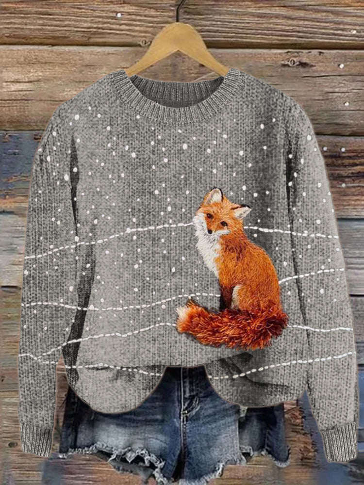 Well Tailored Sweater with a Graceful Silhouette
