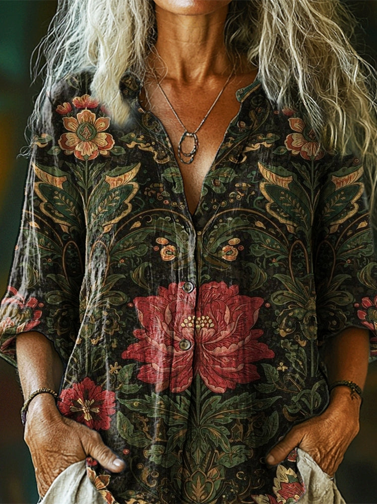 Vintage Inspired Shirt with a Contemporary Edge