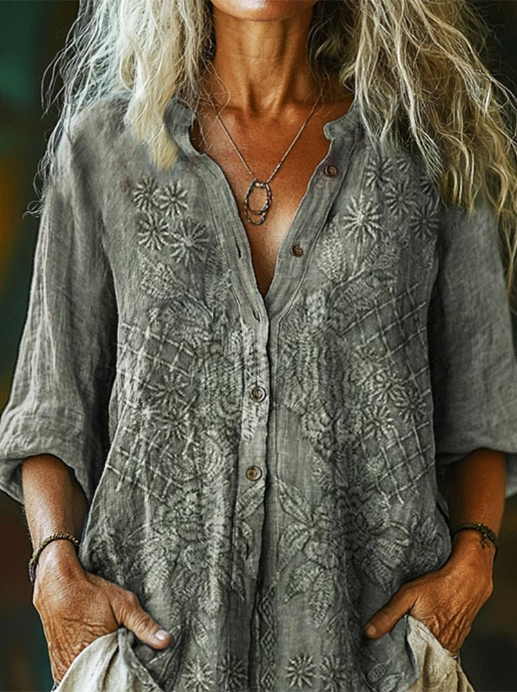 Vintage Inspired Shirt with a Contemporary Edge