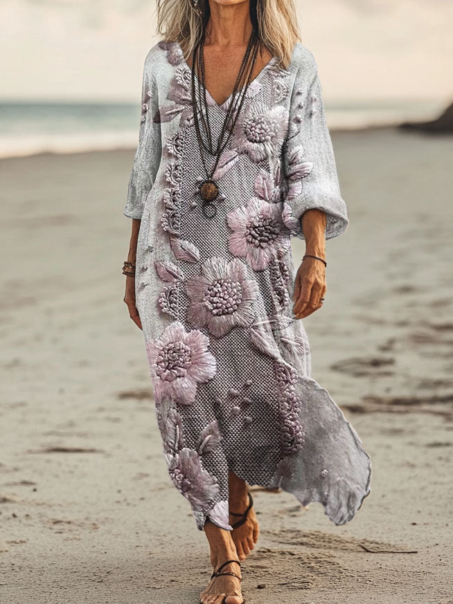 A Vintage Style Dress with Delicate Timeless Details