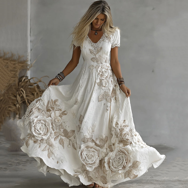 Finely Styled Dress with a Classic Vintage Look